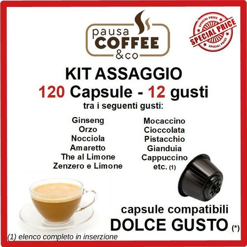 Kit assaggio 120 - kit, capsule