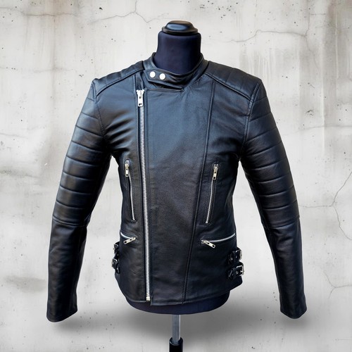 Giubbotto chiodo moto - , pelle