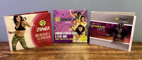 Zumba fitness dvd cd lot - dvd,