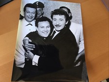 DOMINICO MODUGNO et CLAUDIO VILLA - Photo presse originale 21x27cm