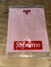 Supreme S/S Pocket Tee Rosa