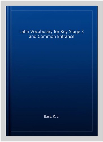 Latin vocabulary for key stage - latin,