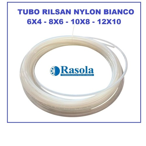 Tubo rilsan nylon bianco - tubo,
