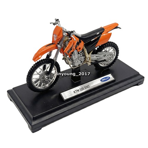 Modellino moto dirt - bike, 1:18