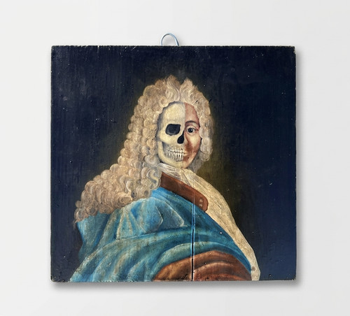 Quadro ritratto olio - , su