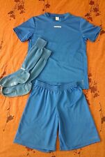 COMPLETO KIT CALCIO CALCETTO KIPSTA DECATHLON BAMBINO ROBUSTO ANNI 6/8 