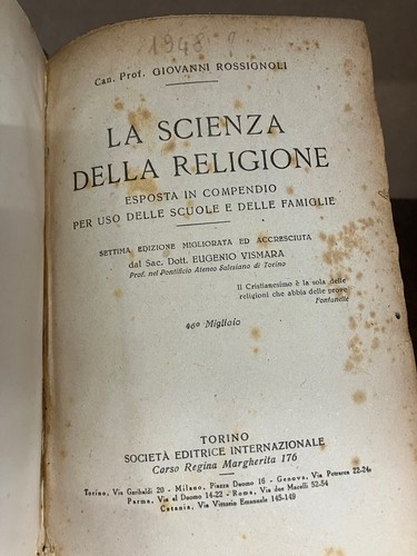 Scienza della religione - la,
