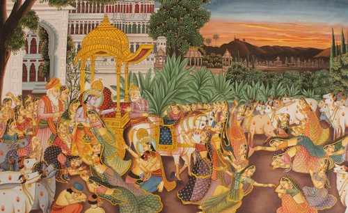Dipinto religioso lord - dipinto, di