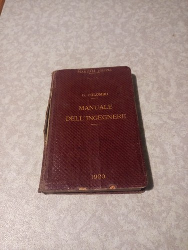 Manuale dell ingegnere - manuale, dell'ingegnere