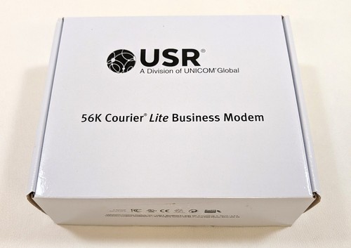 Robotics 56k business modem - business,