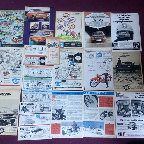 Nsu automobile publicités - nsu,