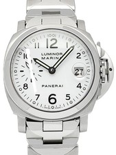Orologio uomo usato PANERAI Luminor Marina 40Mm PAM00051 bianco #10109