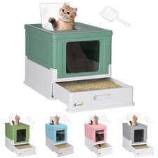 PawHut Lettiera per Gatti