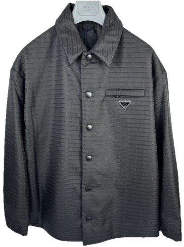 Prada giacca con stampa logo - stampa,