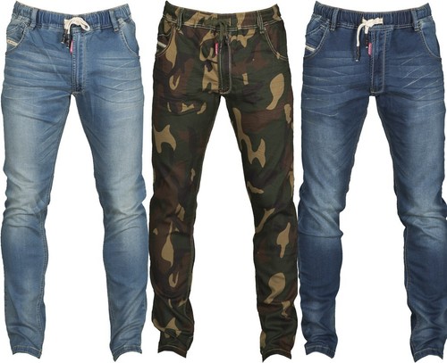 Jeans pantalone uomo elastico - ,
