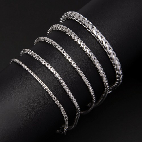 Rodio franco catena bracciale - franco,