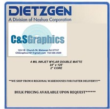 Pellicola Mylar 4 Mil Inkjet