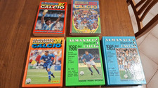 5 ALMANACCHI CALCIO  PANINI 1986-1985-1999-2021 SIGILLATO-1987 copertina morbida