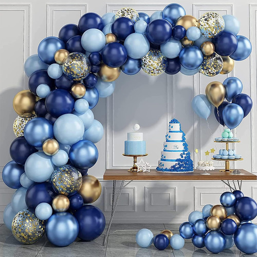 Kit arco palloncino blu 133 - palloncino, blu,