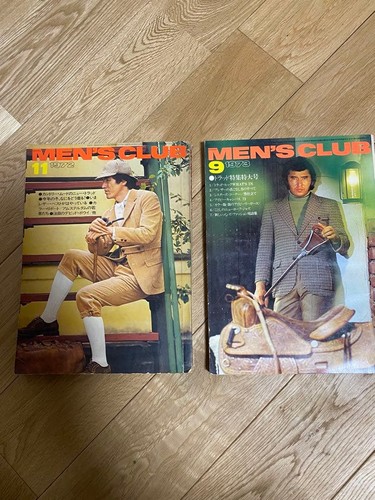 Men club magazines set - club, 1972