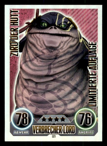 Ziro der hutt force attax - ziro, star