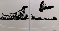 ADESIVO SETTER INGLESE Scolopax Rusticola Hunting Stickers  woodcock caccia 