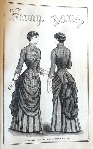 Stampa antica 1882 moda - stampa,