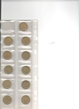 11 monete bronzital lire