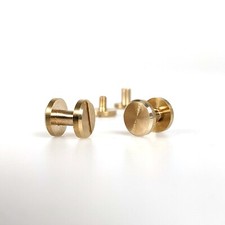 Perni a vite in Ottone, misura