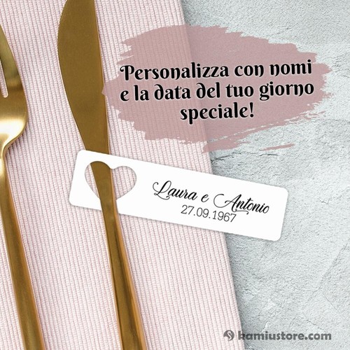 Segnaposto personalizzati con