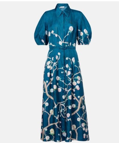Abito camicia donna blu maude - abito,