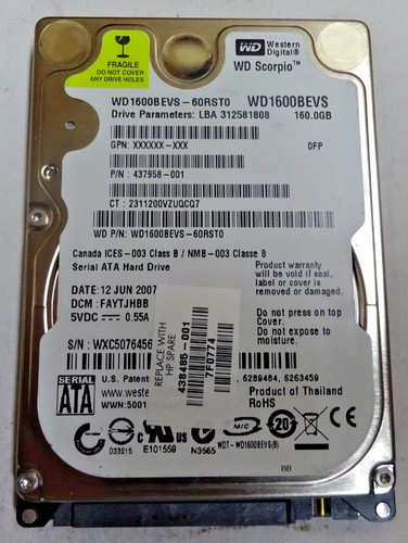 Notebook western digital - notebook,