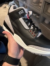 Jordan 3 nero cemento 2024