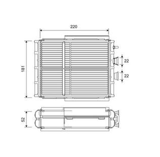 Scambiatore calore volvo 60 - calore,