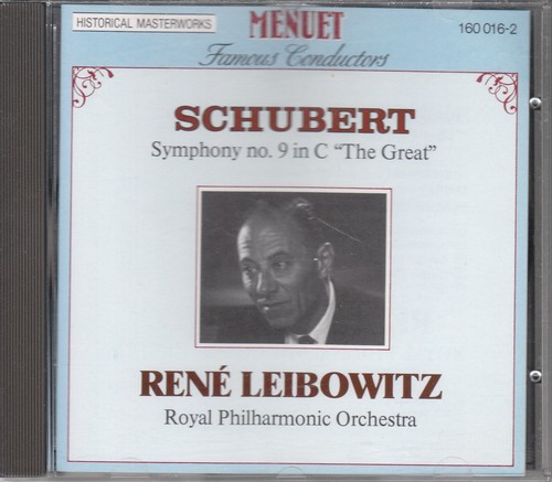 Schubert symphony no 9 - -,