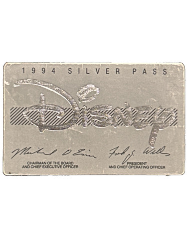 Biglietto disney silver - silver, pass
