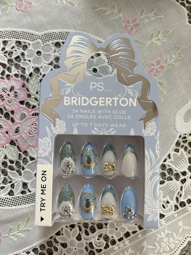 Bridgerton unghie finte con - bridgerton,