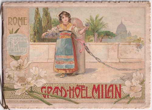 Grand hotel milan - milan, souvenir