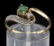 585/14kt Oro Giallo Anello con