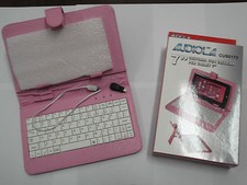 AUDIOLA CUS0173 CUSTODIA CON TASTIERA PER TABLET 7” COLORE ROSA, NUOVO