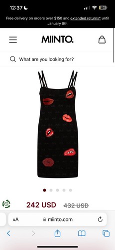 Pinko lips dress - pinko,