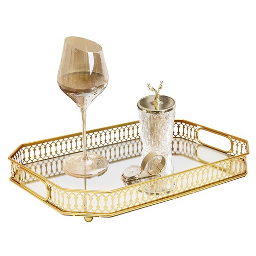 Vassoio decorativo oro