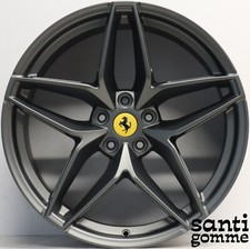 4 CERCHI FERRARI 488 PISTA SPIDER APERTA 20 " ORIGINALI ANTRACITE 791701 791704