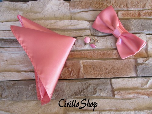 Papillon fazzoletto gemelli - fazzoletto,