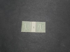FRANCE PAIRE MILLESIME 1 DU TIMBRE N°130 NEUF**. BONNE COTE