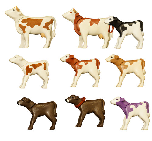 Playmobil mucca mucche vitello