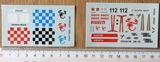 LOT DE 2 DECALS DINACAR