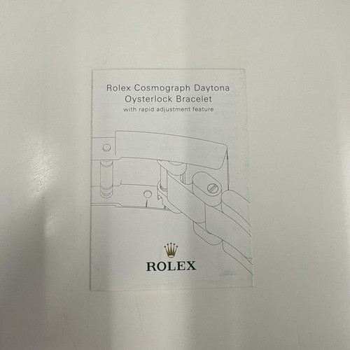 Rolex libretto bracciale - libretto,