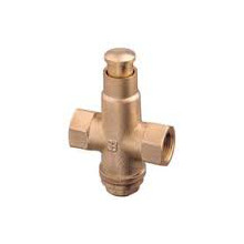 Rubinetto pulsante ottone - a,