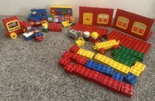 VINTAGE Lego Duplo SET LOT 80s